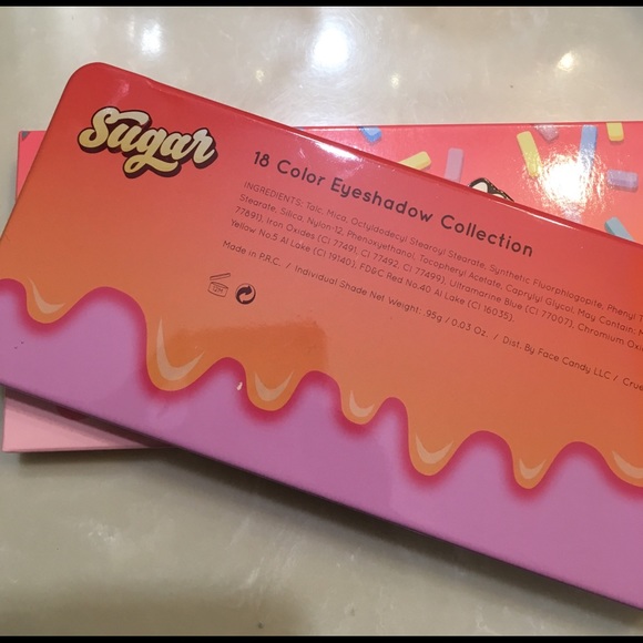 Face Candy Sugar Eyeshadow Palette Sweet Peach - Picture 8 of 8